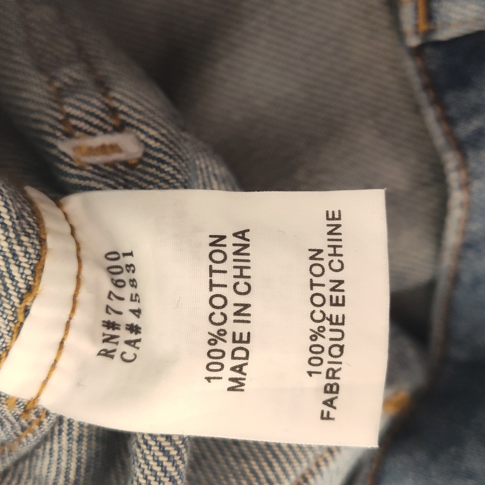 Sandrine Rose Women's Denim Blue Jeans Size 27 Button Fly - Picture 12 of 12